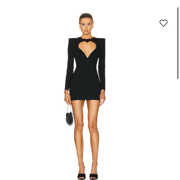 Mercer Heart Long Sleeve Mini Dress.